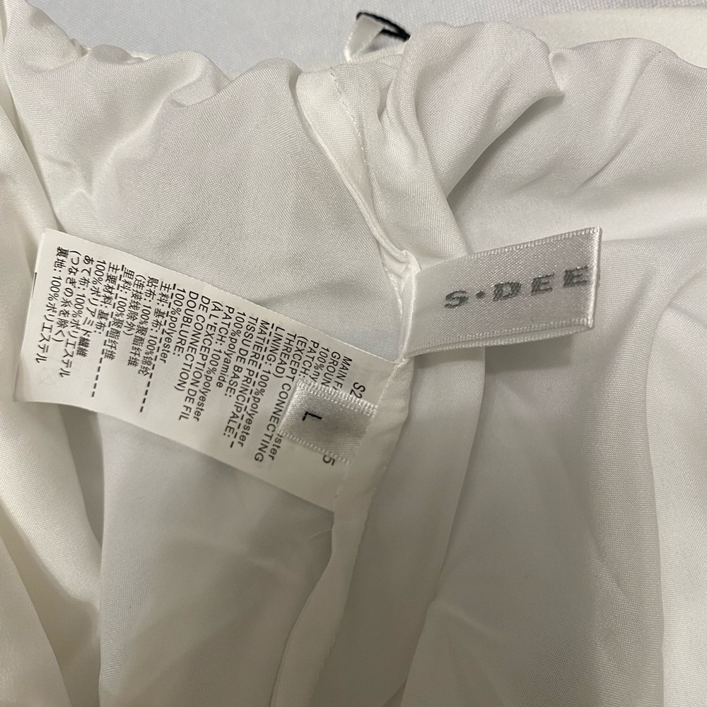 S.DEER- pull On Midi Skirt With Pleats,NWT Size L - Picture 16 of 16